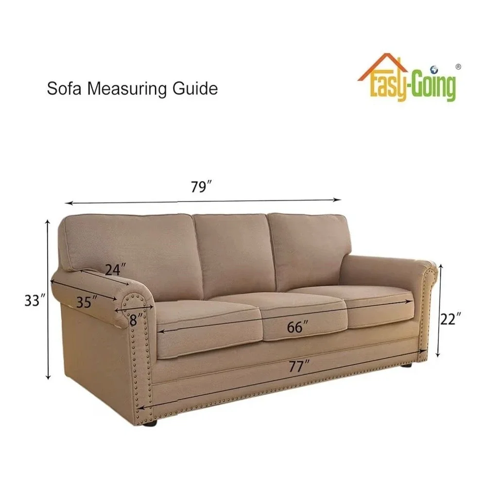 Easy-Going Stretch Sofa Slipcover 1-Piece Jacquard Furniture Protector